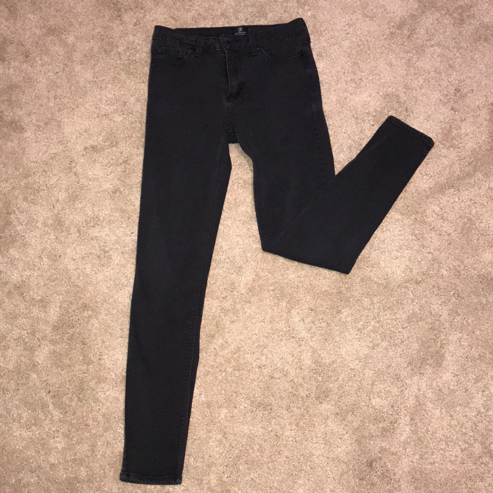 Just Black skinny black jeans